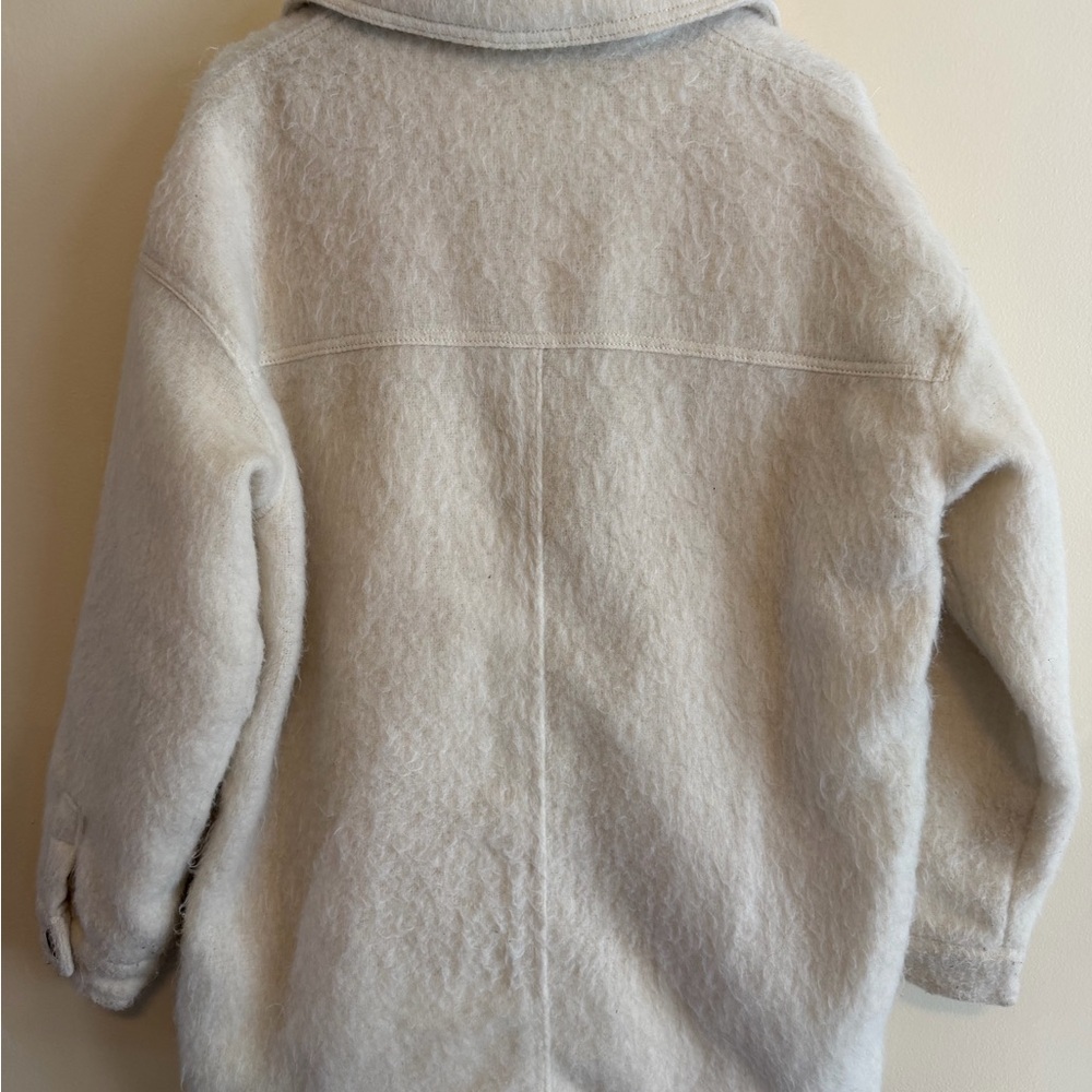 Universal Thread Ivory Teddy Shacket Jacket - Picture 2 of 3